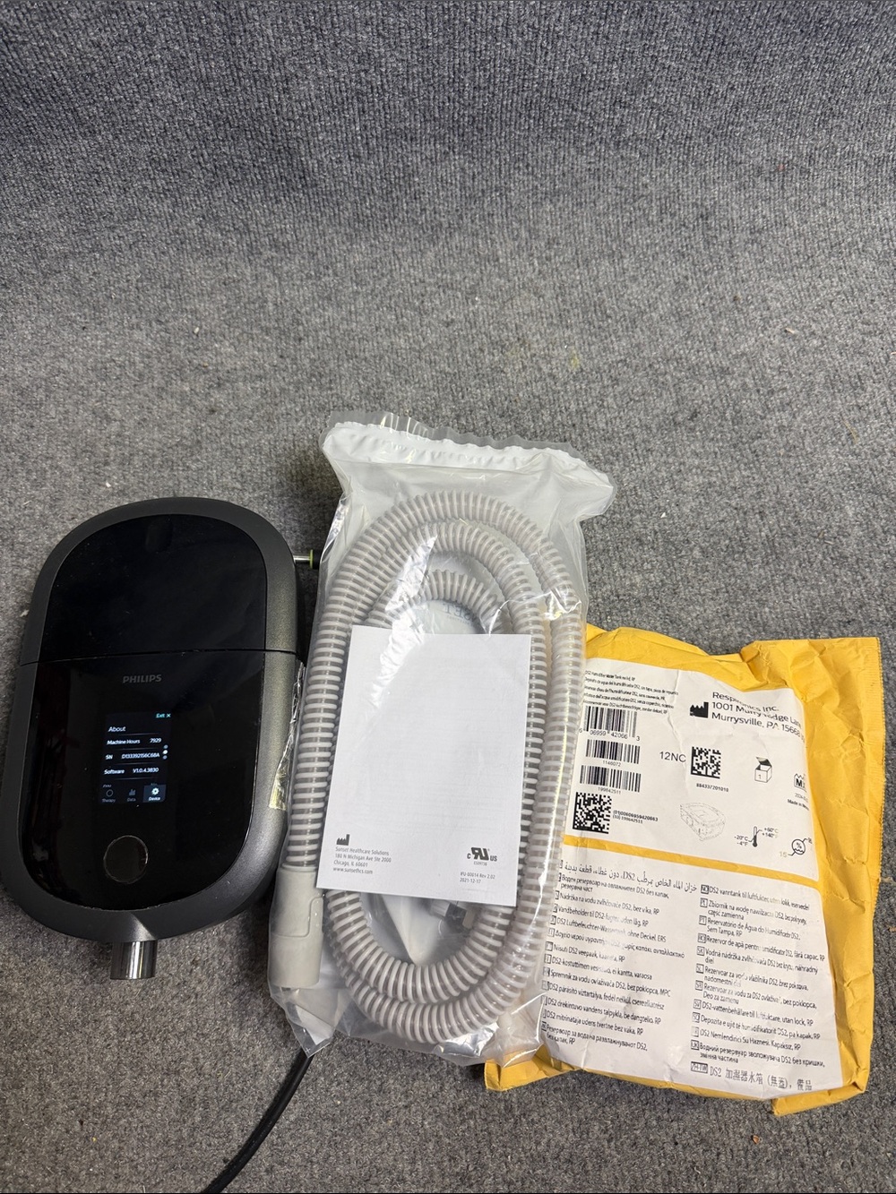 PHILIPS Dream Station 2 Auto Advanced Hours 7929 w/ new hose